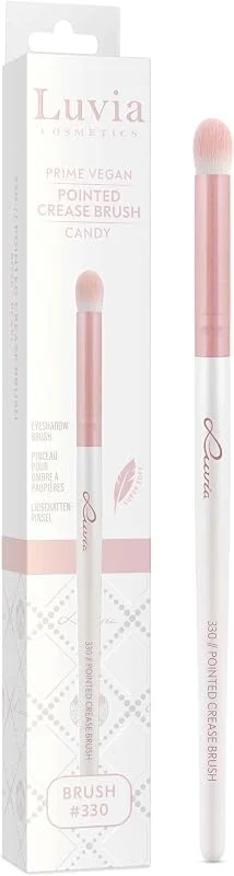 Luvia Pinceau de maquillage professionnel pour fard à paupières, pinceau rond pour fard à paupières