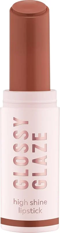 essence GLOSSY GLAZE high shine lipstick rouge à lèvres brillant, hautement pigmenté — Maquillage