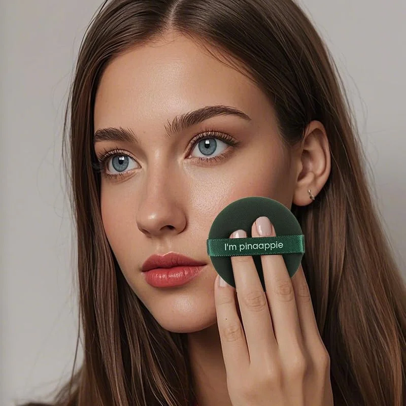 Éponge de maquillage réutilisable avec étui de rangement – Outil de beauté à double usage pour