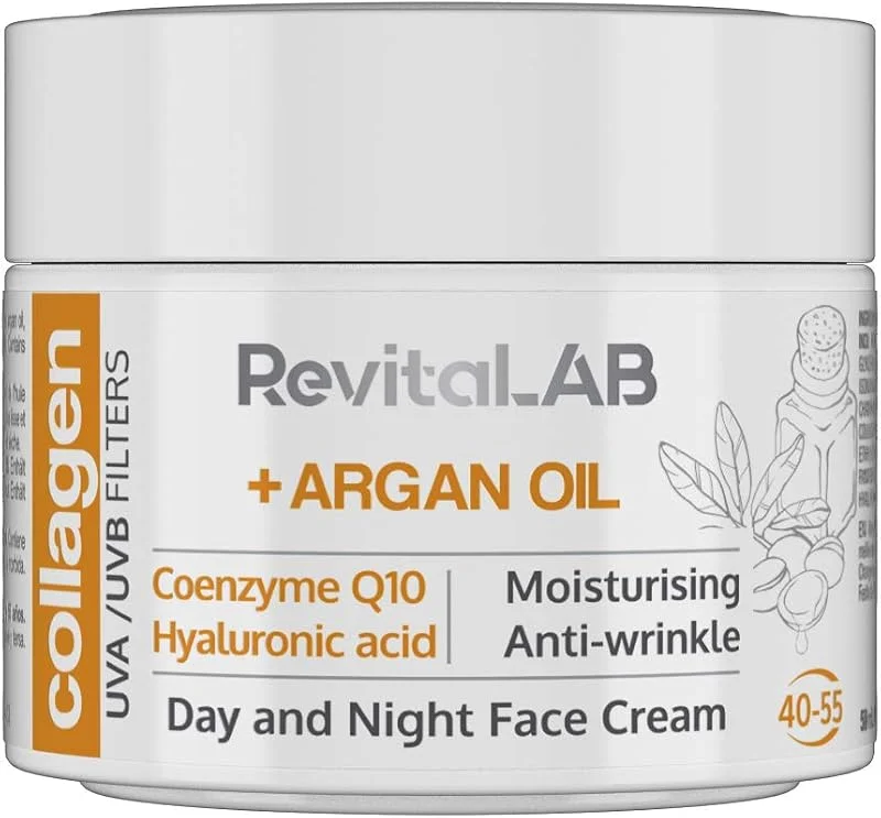 Revitalab - Crème De Jour Et Nuit Au Collagène Hydratante Anti-Âge, Enrichie En — Soin de la peau