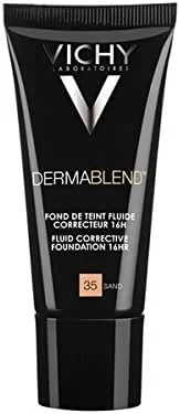 Vichy Dermablend Fond de teint fluide correcteur 35 Sand, SPF 35, 30 ml — Maquillage