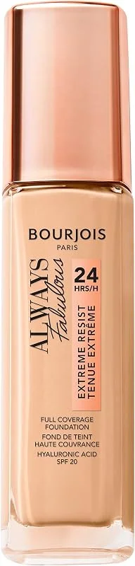 BOURJOIS - Fond De Teint Always Fabulous 24h 125 Ivoire - Fini Semi-Mat - À L'Acide — Maquillage