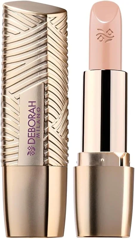 Deborah Milano Rouge à lèvres Milano Red, N.1 Nude Skin, couleur pleine et brillante — Maquillage
