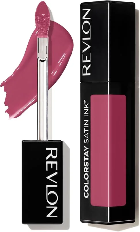 Revlon ColorStay Satin Ink Rouge à Lèvres Longue Tenue 010 Your Majesty — Maquillage