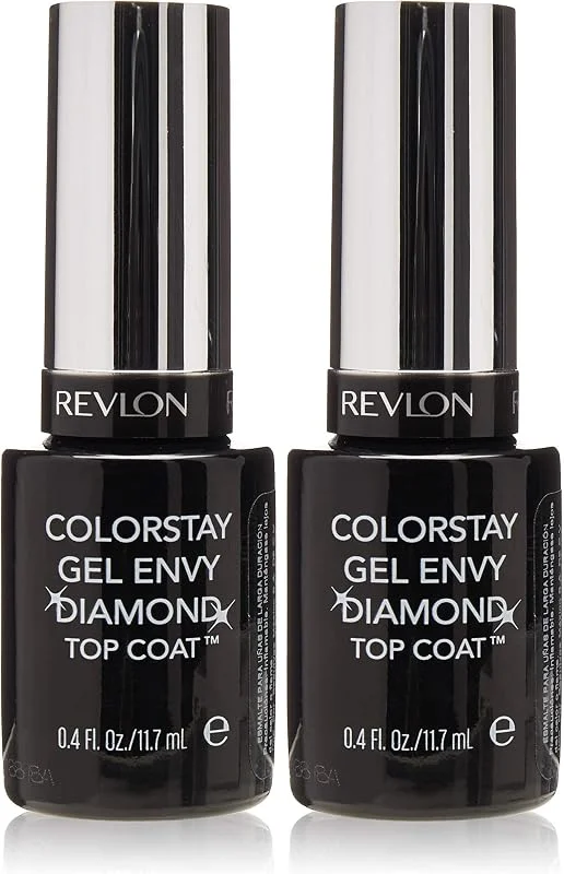 Revlon ColorStay Vernis à Ongles, Top Coat, Finition Brillante et Transparente (11, 7 — Maquillage