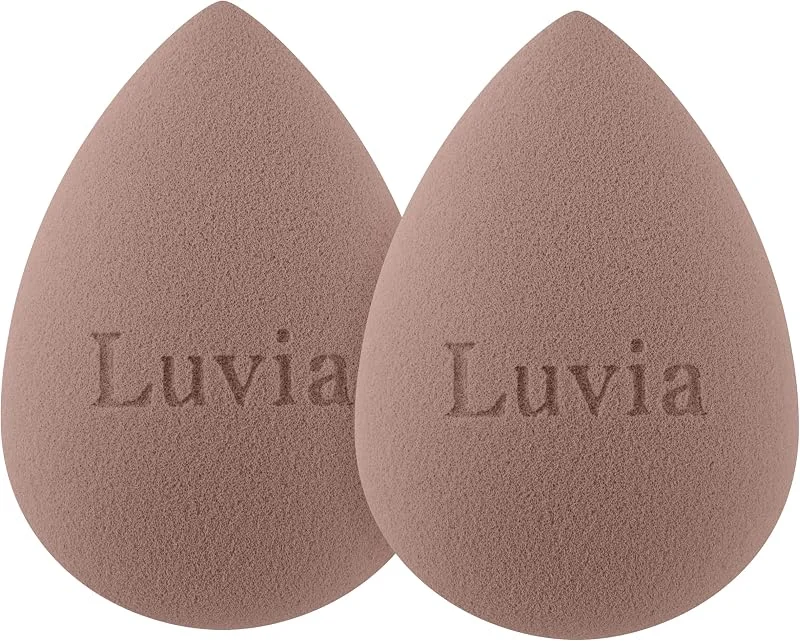 Luvia Flawless Touch Elegance Set de 2 éponges de maquillage pour un fond de teint parfait