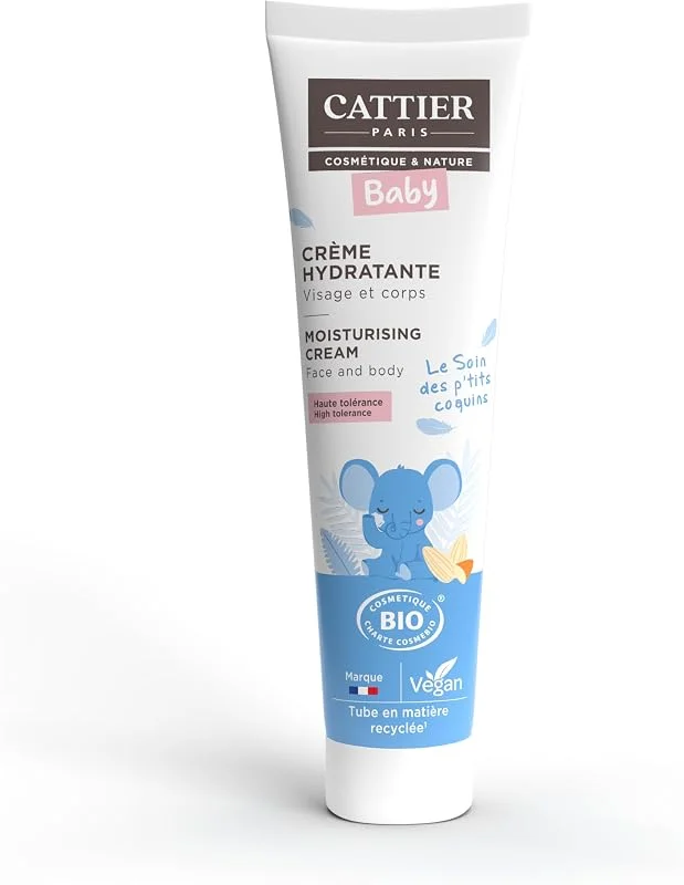 Cattier Bébé Crème Hydratante Bio 100 ml — Soin de la peau