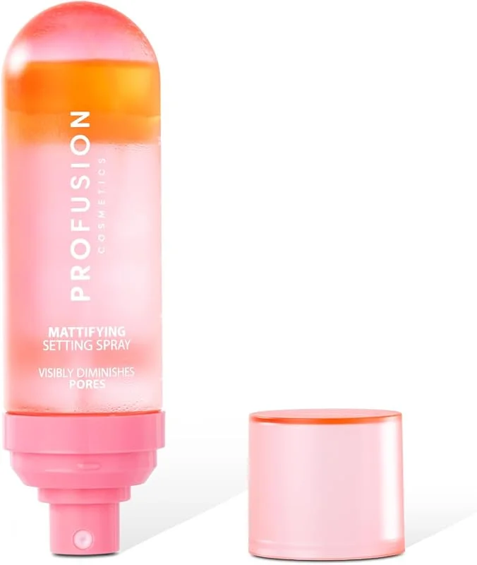 Profusion Cosmetics Spray matifiant à l'acide hyaluronique et à la vitamine E, sans — Maquillage
