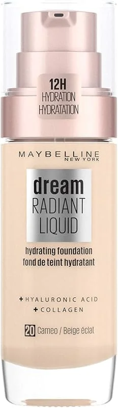 MAYBELLINE Dream Satin Flüssige Luft-Geschlagene Grundierung - Cameo, 30ml — Maquillage