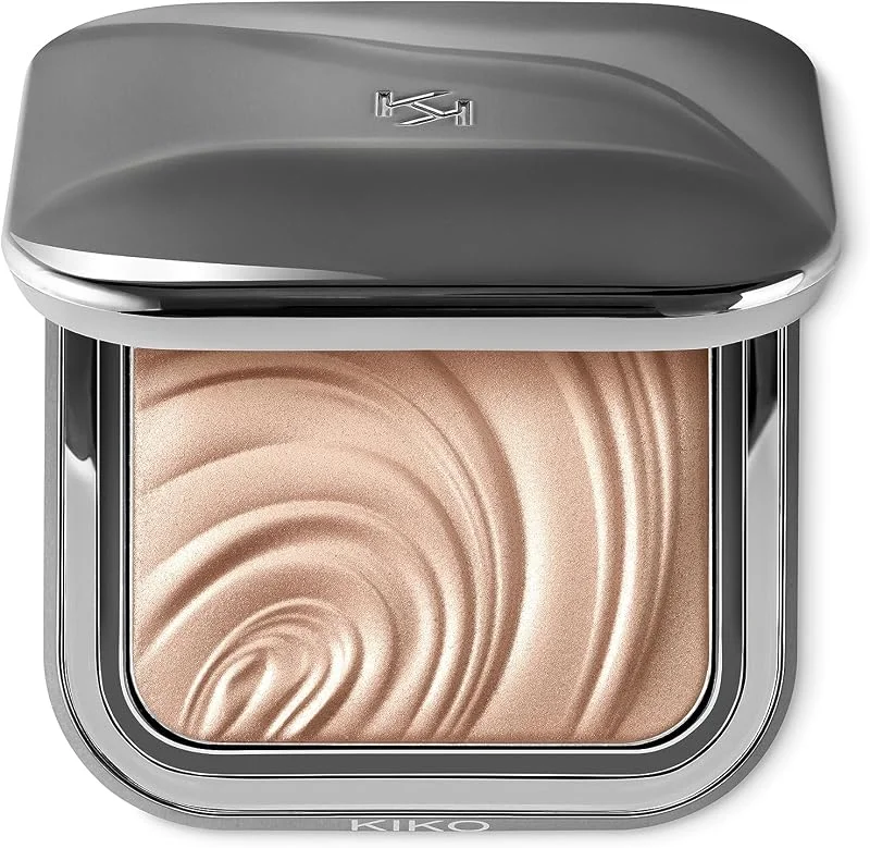 KIKO Milano Glow Fusion Intense Powder Highlighter - Teinte 01 Champagne — Maquillage