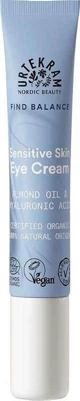 Urtekram crème pour les yeux sans parfum pour peau sensible, pour les cernes et — Soin de la peau