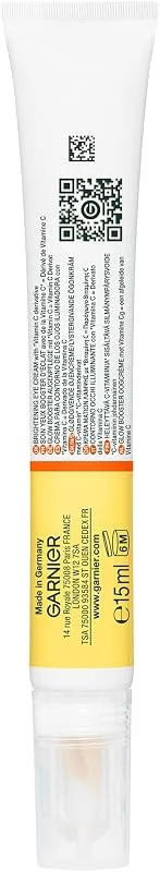 Garnier Skinactive Vitamina C Crema Iluminador Contorno De Ojos 15 Ml Mujer — Soin de la peau