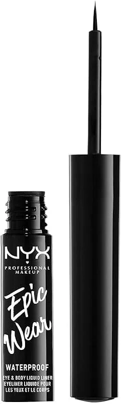 NYX Professional Makeup Epic Wear Eyeliner Liquide Waterproof Noir Mat — Maquillage