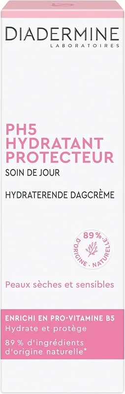 Diadermine Soin de jour hydratant PH5, peaux sèches et sensibles - Le tube de 50ml — Soin de la peau