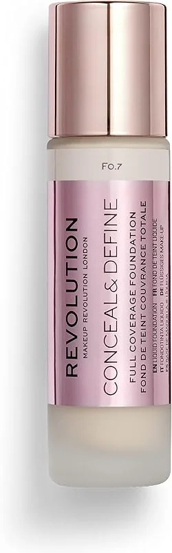 Makeup Revolution, Conceal & define, Fond de Teint, F1, 23ml — Maquillage