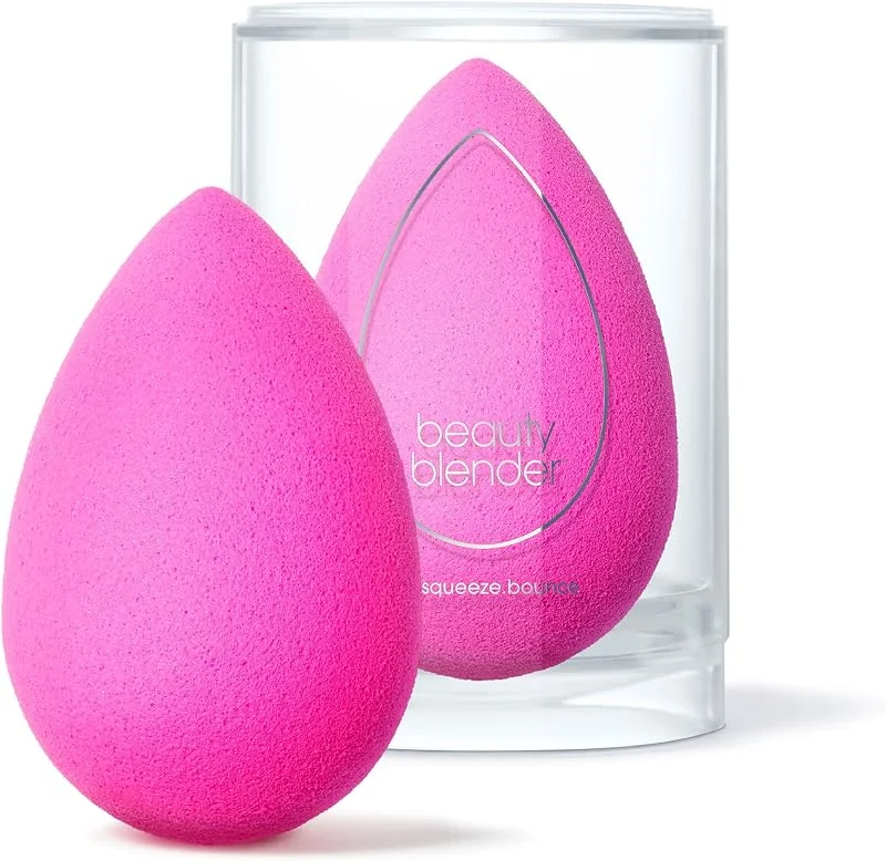 Beautyblender® Éponge de maquillage originale Pink Beauty Blender, mousse super douce qui mélange