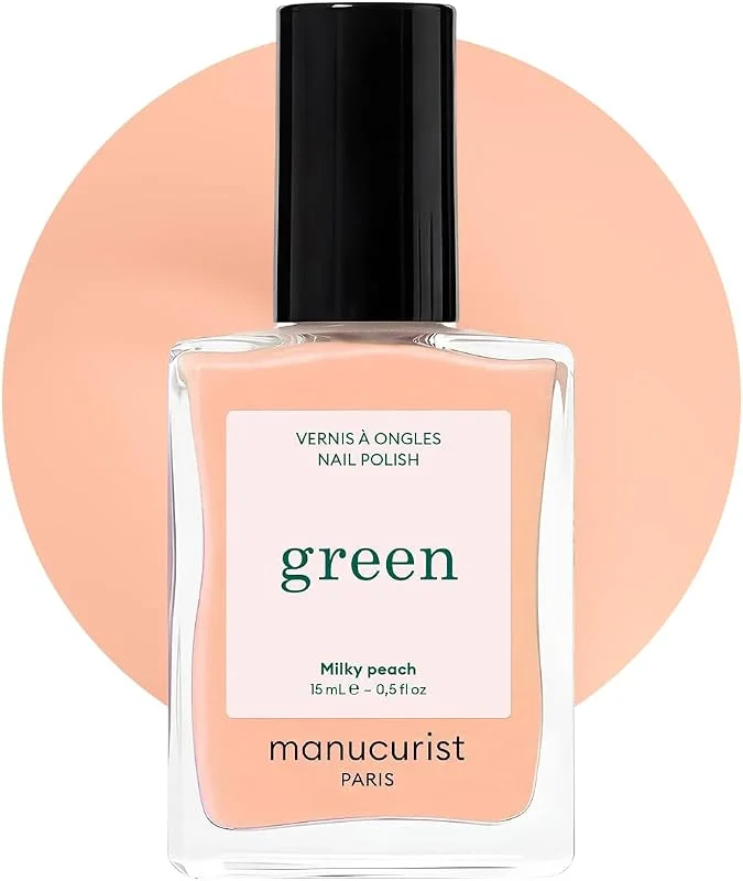 Manucurist Green Vernis à Ongles Pêche Laiteux Milky Peach — Maquillage