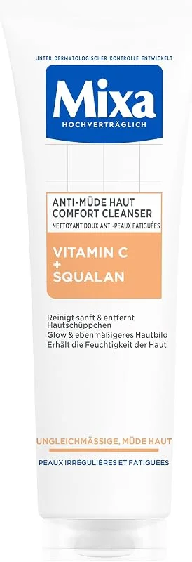 Mixa Nettoyage de la peau de confort anti-fatigue, apaisant, plus uniforme, pour — Soin de la peau