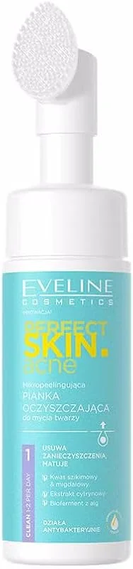 Eveline Cosmetics Nettoyant pour le visage en profondeur avec brosse en silicone — Soin de la peau