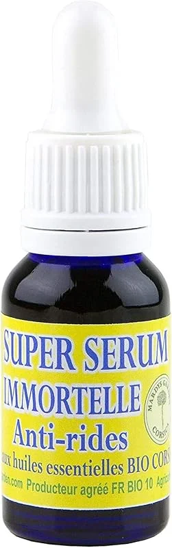 Super Sérum Anti-Rides BIO à l'Immortelle 15 ml - Soin Visage — Soin de la peau