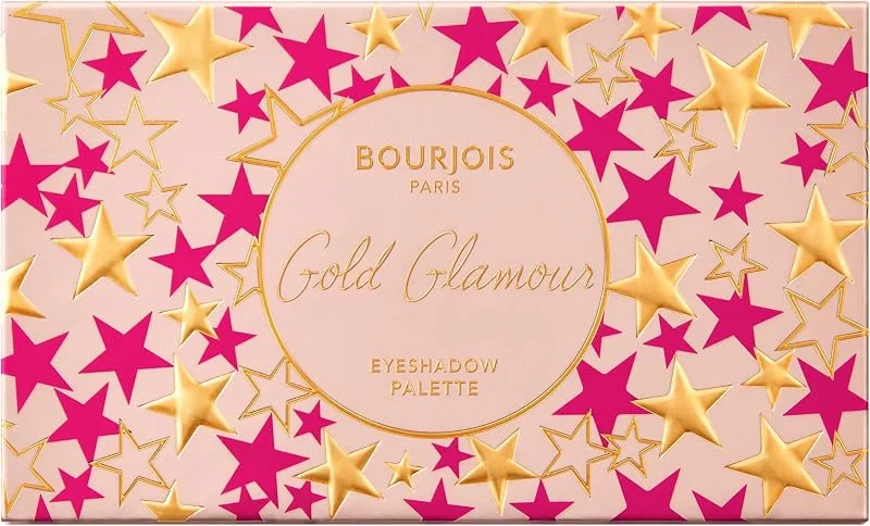Bourjois Volume Glamour Soirs de Paris, 01 Gold, Palette fards à paupières, Gold — Maquillage