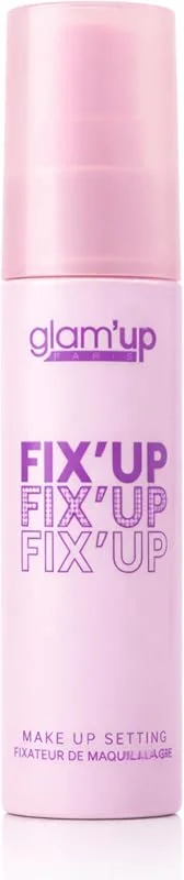 Glam'Up Paris - Spray Fixateur de Maquillage - Longue Tenue Jusqu’à 16h - Sans Transfert - Formule
