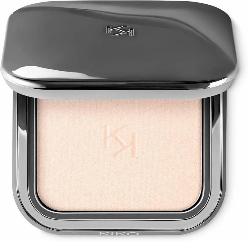 KIKO Milano Glow Fusion Powder Highlighter - Teinte 01 Brilliant Champagne — Maquillage
