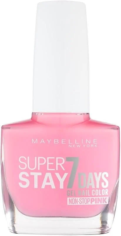 Maybelline Superstay 7 Days Gel Vernis à Ongles Couleur 120 Flowery Pink — Maquillage