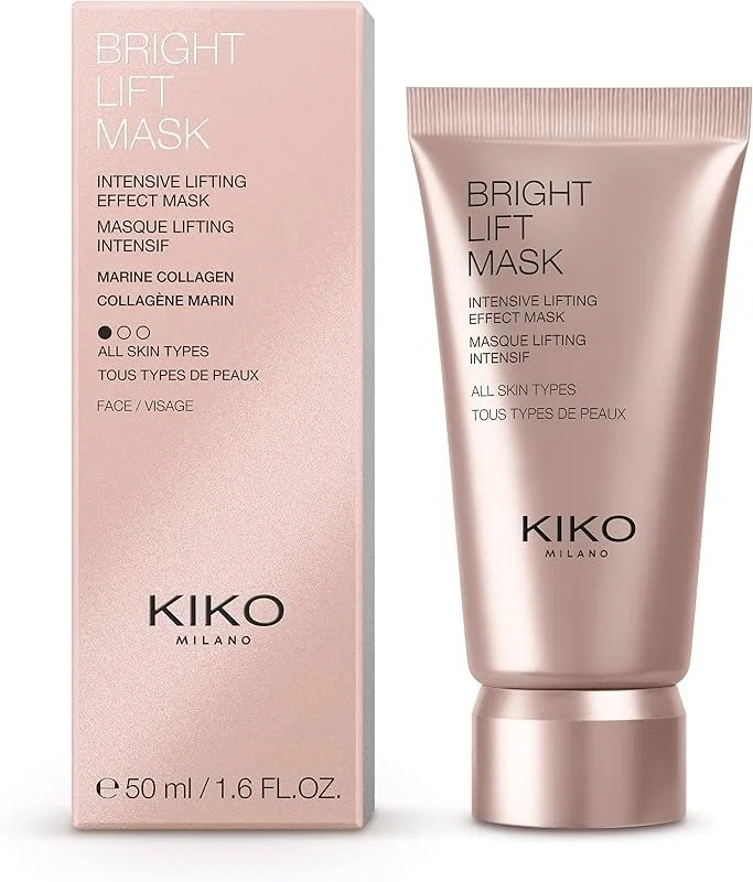 KIKO Milano Bright Lift Mask, Masque Lifting Intensif au Collagène Marin — Soin de la peau