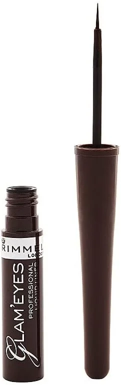 Rimmel - Eyeliner glam'Eyes - Application Facile et Précise - Couleurs intenses - 02 — Maquillage
