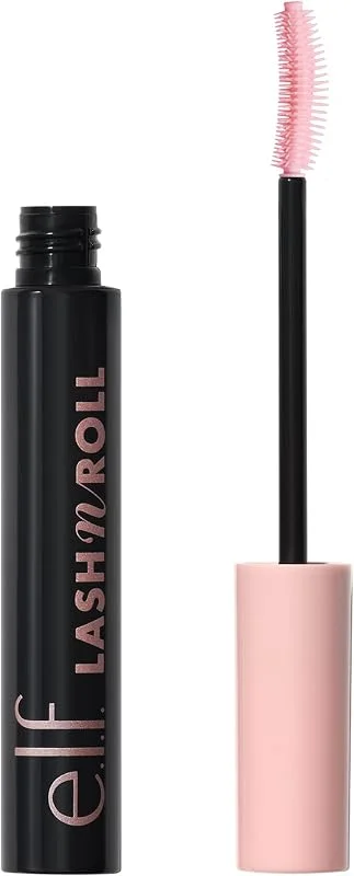 e.l.f. Lash 'N Roll Mascara - Mascara incurvé pour cils visiblement soulevés, soulève — Maquillage