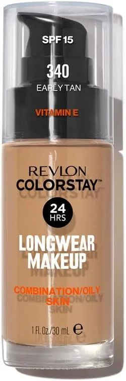 Revlon ColorStay Fond de Teint Tenue 24H, 340 Early Tan 30 ml — Maquillage