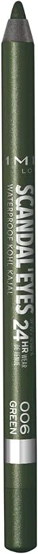 Rimmel - Crayon Khôl Exaggerate Waterproof - Couleur intense - Texture Douce - 006 — Maquillage