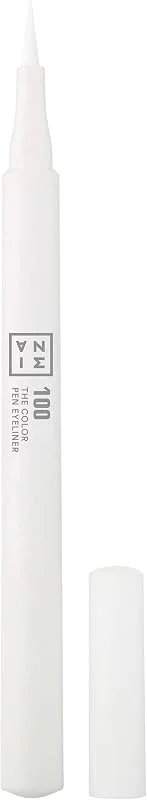 3INA - The Color Pen Eyeliner 100 - Blanc - Eyeliner Couleur Liquide — Maquillage