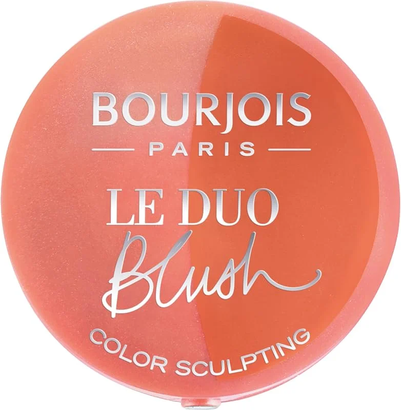 BOURJOIS - Boîte Ronde Blush 01 Inséparoses - Piceau & Miroir Intégré - Technologie — Maquillage