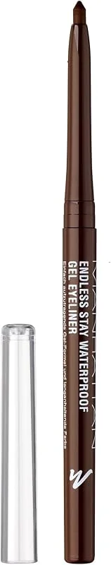 Manhattan Endless Stay Waterproof Gel Eyeliner - Brun r avec mine extractible sans — Maquillage