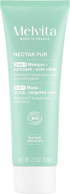 Melvita - Masque Exfoliant 3 en 1 - Nectar Pur - 75 ml — Soin de la peau