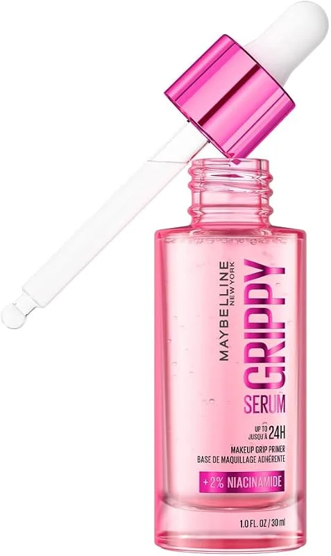 Maybelline New York Grippy Serum Base Teint fixatrice 24H Niacinamide 30ml — Maquillage
