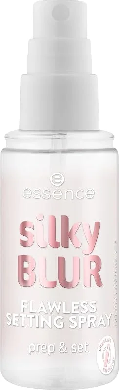 essence silky BLUR FLAWLESS, Spray fixateur, hydratant, vegan (50ml) — Maquillage