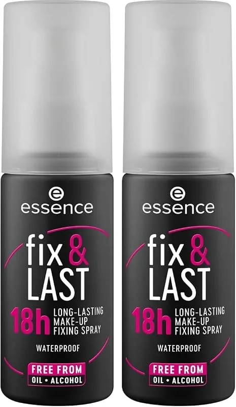 Essence - Spray Fixateur de Maquillage Fix & Last 18h (Lot de 2)