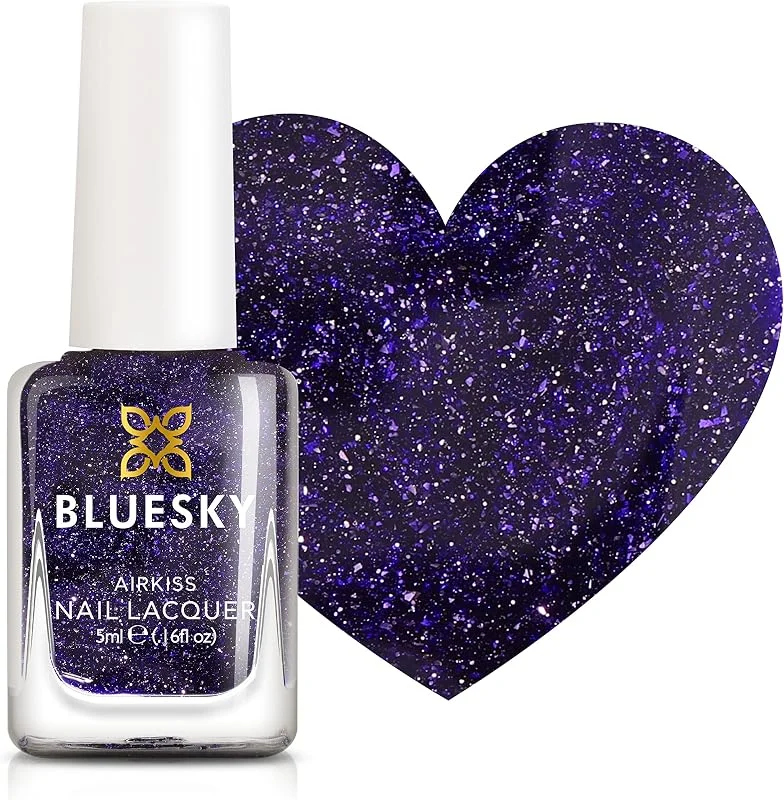 Bluesky Vernis à Ongles Enfant – SPOTLIGHT, Violet. Peel-Off Facile à Décoller, Non — Maquillage