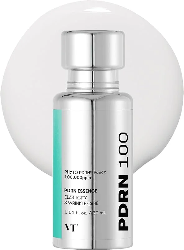 VT COSMETICS PDRN 100 Essence Sérum Éclat Intensif 1.01 fl. Oz. — Soin de la peau