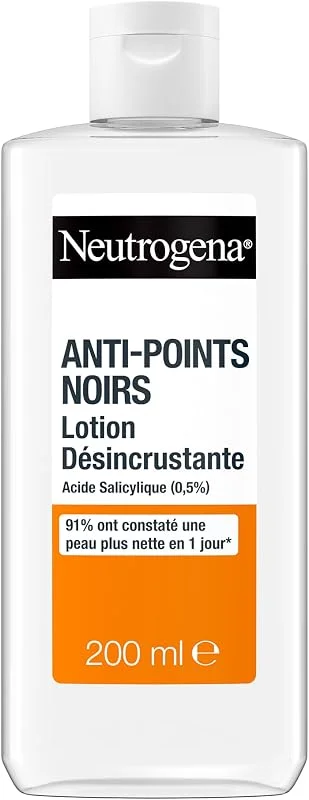 Neutrogena Lotion Désincrustante Anti-Points Noirs, flacon de 200 ml — Soin de la peau