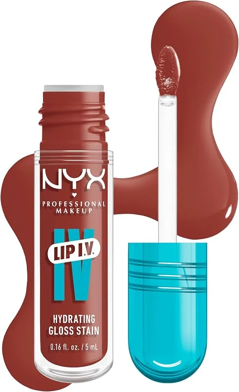 NYX Professional Makeup - Gloss Hydratant Effet Mouillé - Tenue Jusqu'à 12h - Hautement — Maquillage