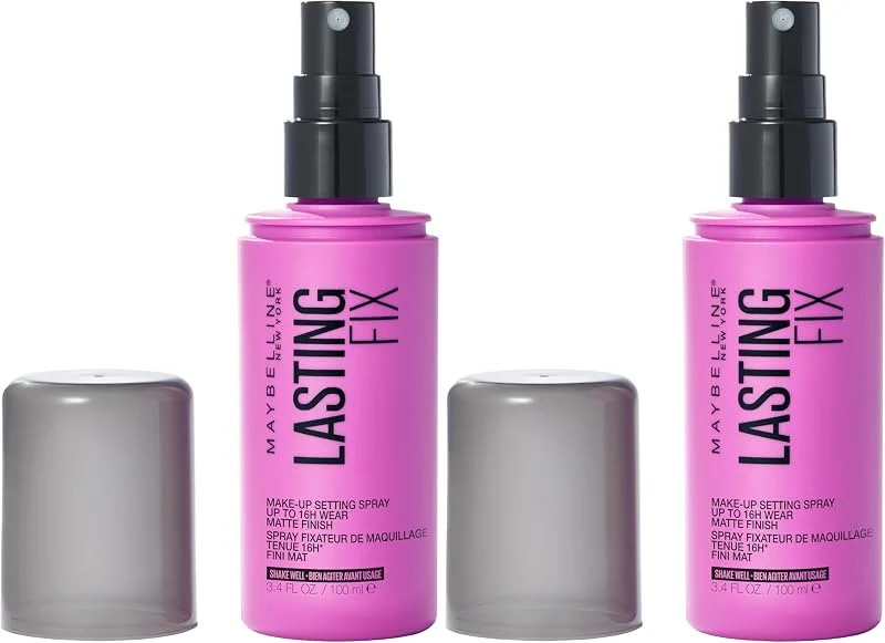 Maybelline New York Non Applicable, Lasting Fix spray, 100 ml (Lot de 2) — Maquillage