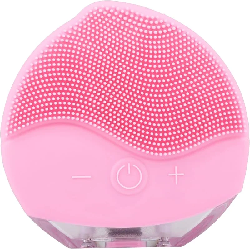 Brosse Visage Nettoyage electrique 2-en-1 - Outil de Massage en Silicone - avec 12 — Soin de la peau