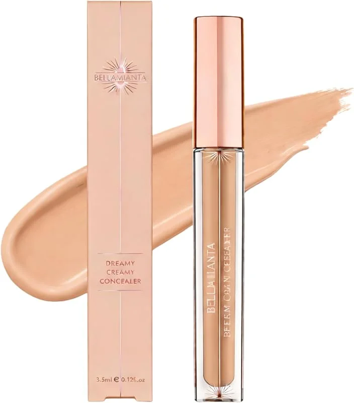 Bellamianta Anti-cernes crémeux hydratant, longue durée, couverture — Maquillage