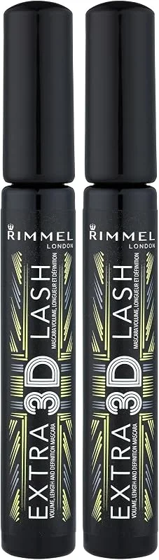 Rimmel - Mascara Extra 3D Lash - Volume, Longueur et Définition - 003 Extreme Black — Maquillage