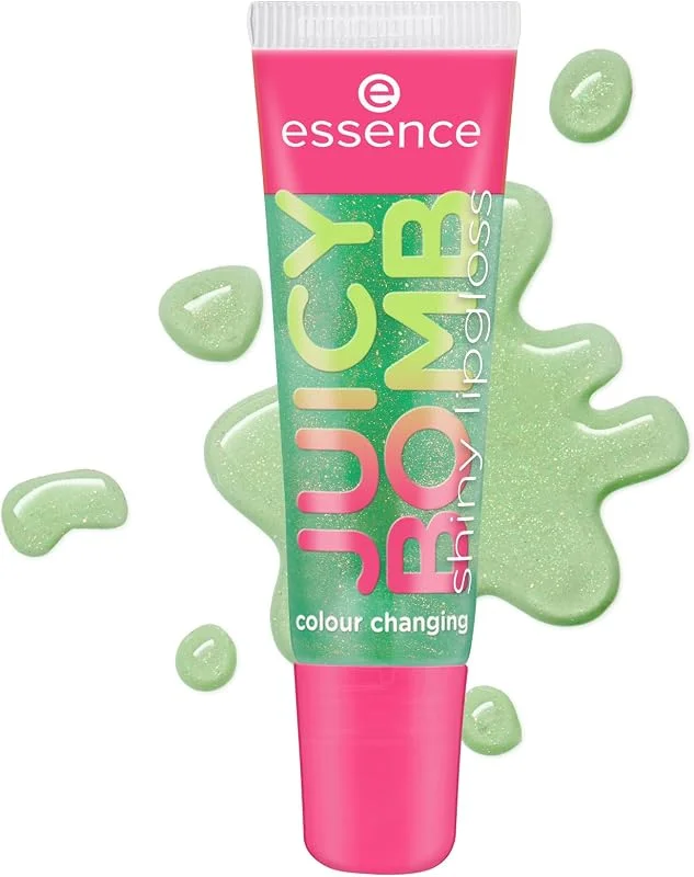 essence gloss lèvres 107 JUICY BOMB shiny lipgloss 107 Glowy Gummy - 10 ml — Maquillage
