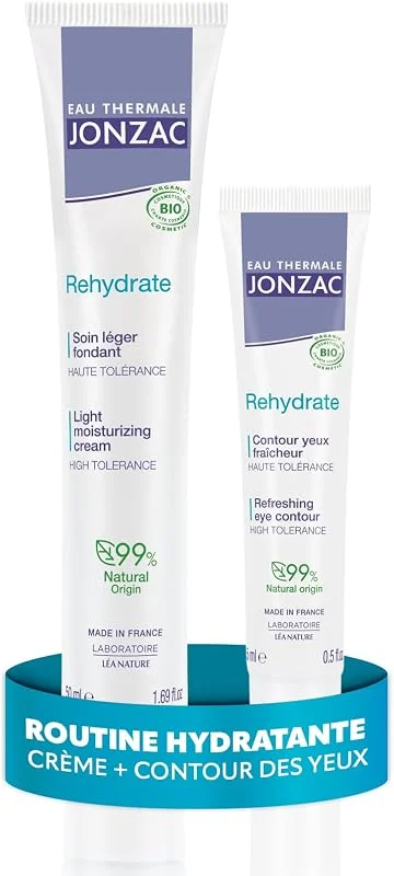 Eau Thermale Jonzac - Rehydrate - Routine Hydratante Visage – Crème Hydratante + — Soin de la peau